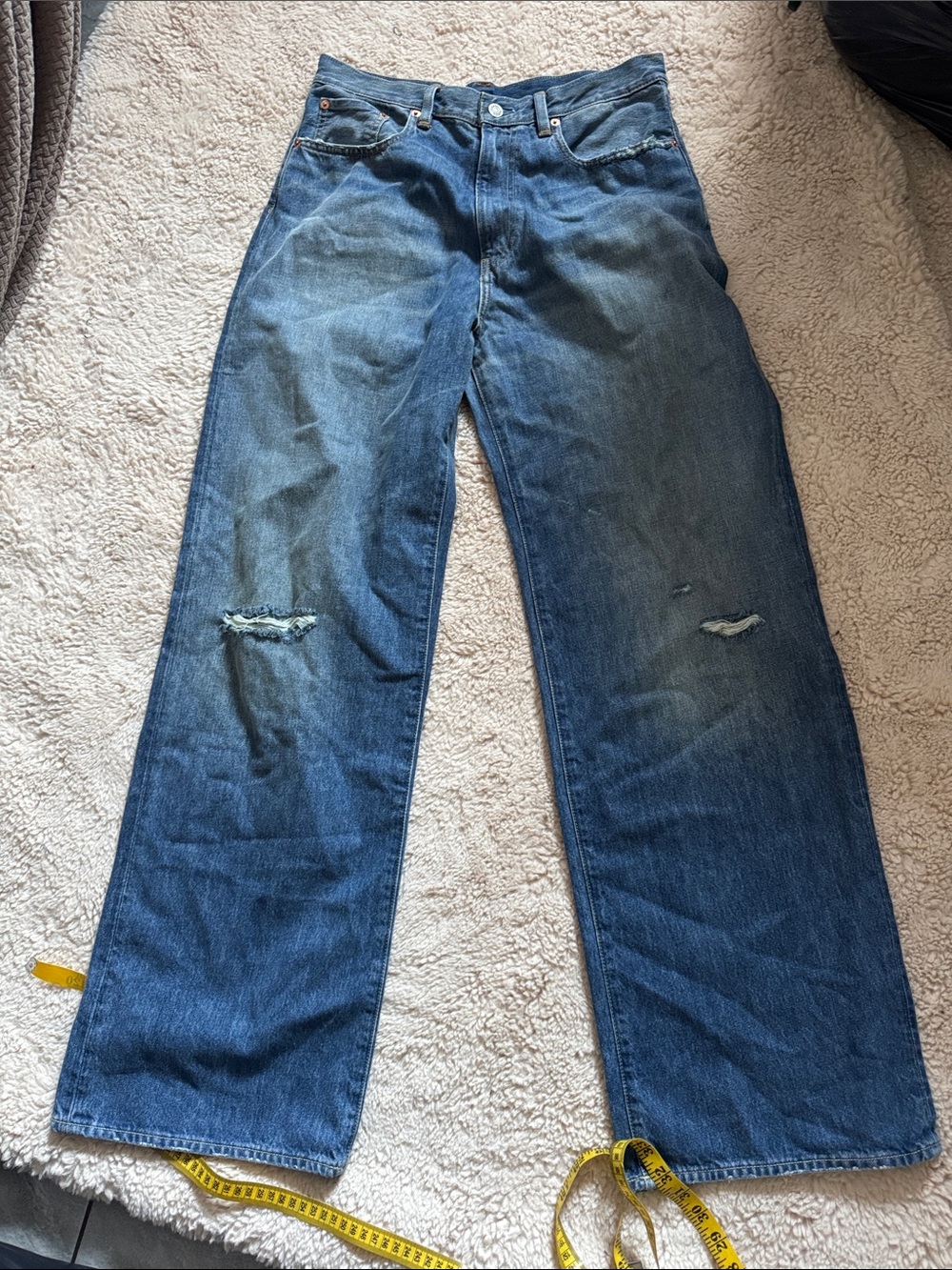 Denimist Teri High-Rise Wide-Leg Jeans - NWOT as 28